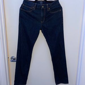 J Crew Slim Jeans Dark Wash 29x30